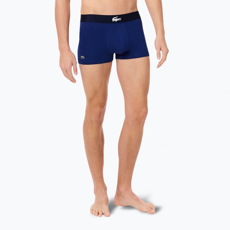 Vyriškos trumpikės Lacoste 5H1291 3-pak navy blue/white/silver ch 5
