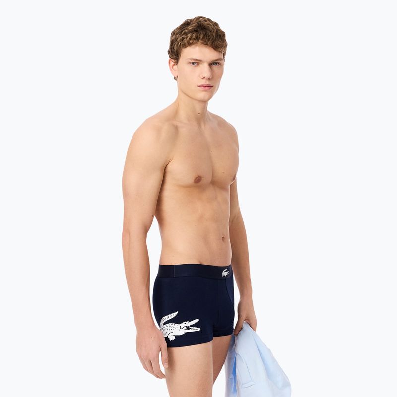 Vyriškos trumpikės Lacoste 5H1291 3-pak thyme/navy blue/white 4