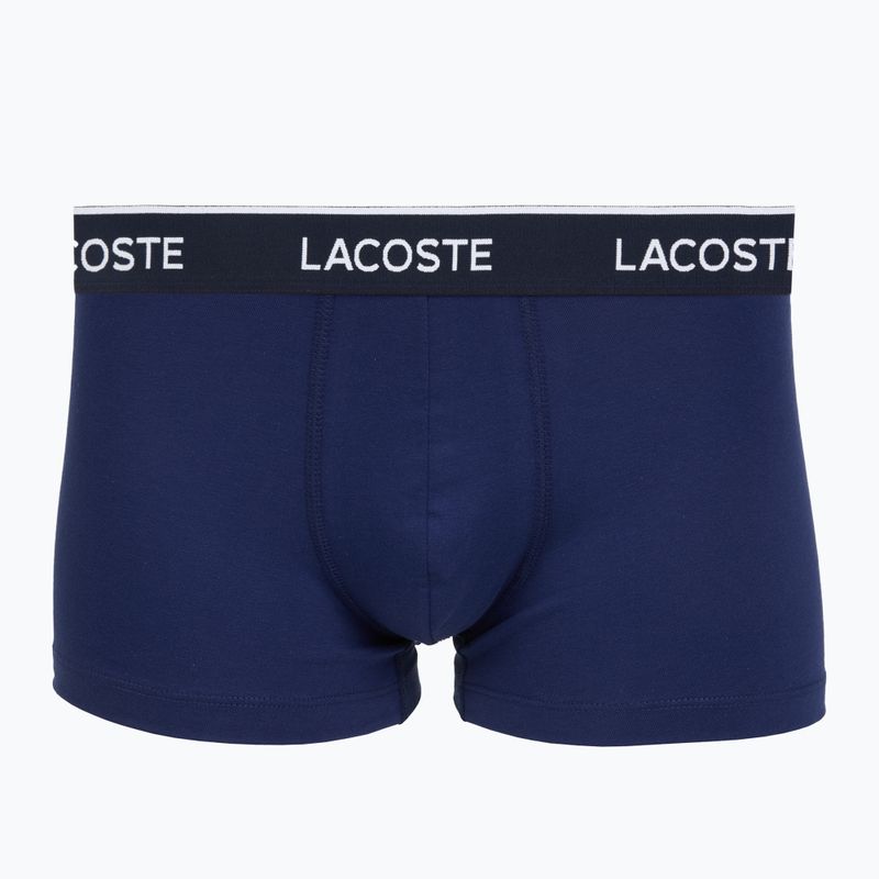 Vyriškos trumpikės Lacoste 5H1300 3 poros navy blue/red/methylene 3