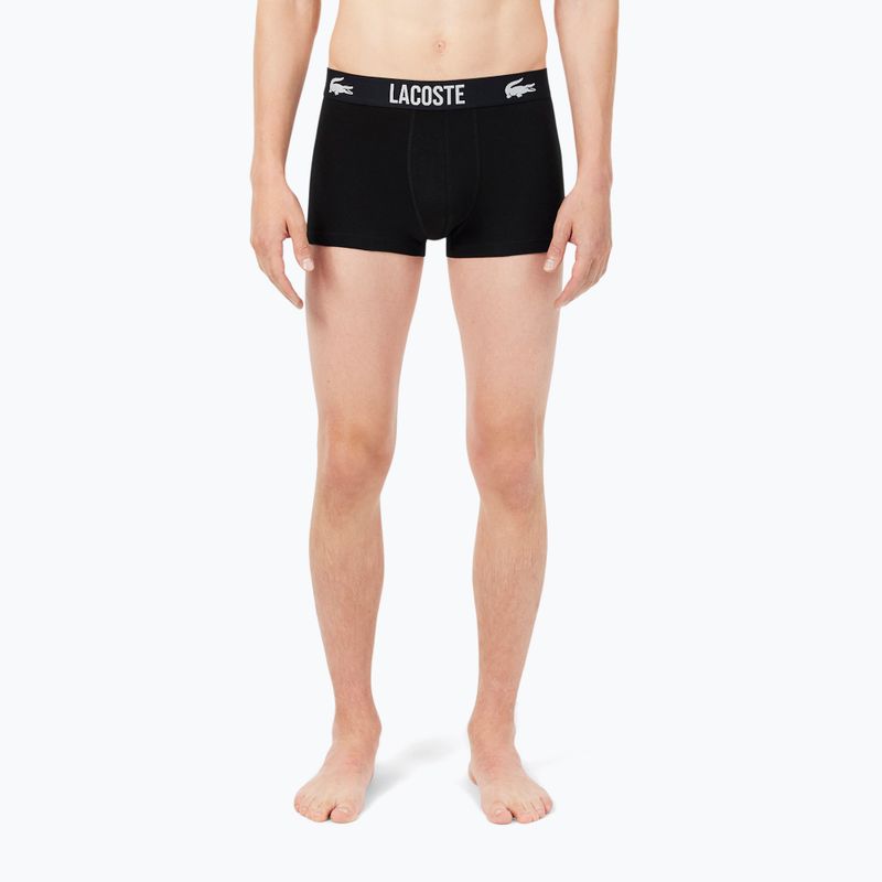 Vyriškos trumpikės Lacoste 5H2393 3 pack black/red/white 5