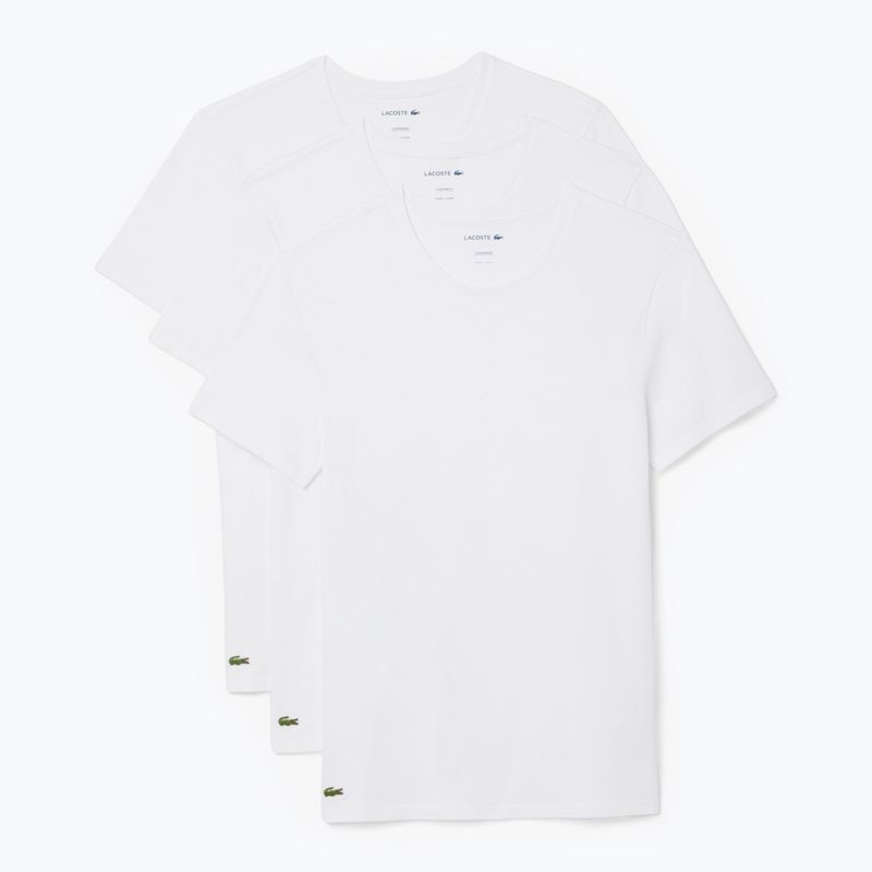 Vyriški marškinėliai Lacoste TH9007 3-pak white 4