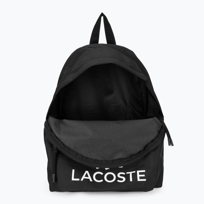Miesto kuprinė Lacoste NU5182ZT 20 l black 5