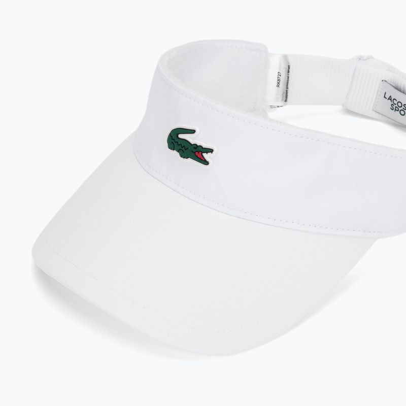 Vyriškas teniso skydelis Lacoste RK8727 white 3