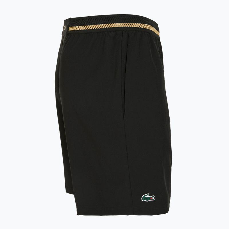 Vyriški teniso šortai Lacoste GH7413 black/gold 3