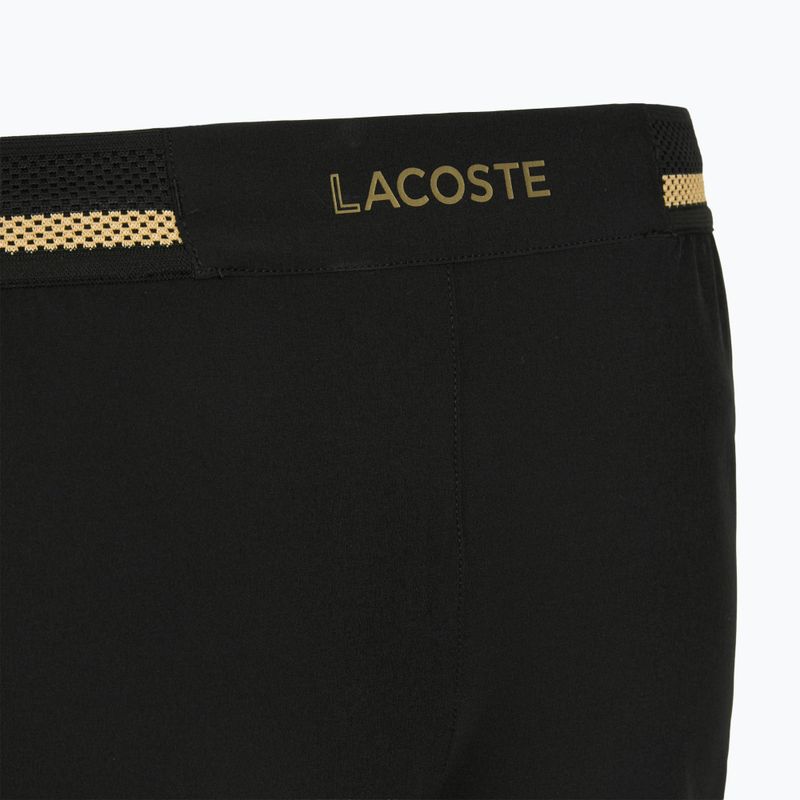 Vyriški teniso šortai Lacoste GH7413 black/gold 4