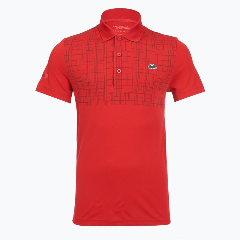 Vyriški polo marškinėliai Lacoste DH4777 red