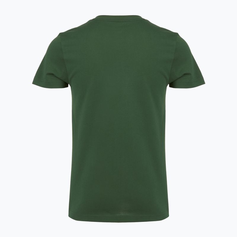 Koszulka tenisowa męska + czapka Lacoste Novak Djokovic TH1044 green/navy blue 3