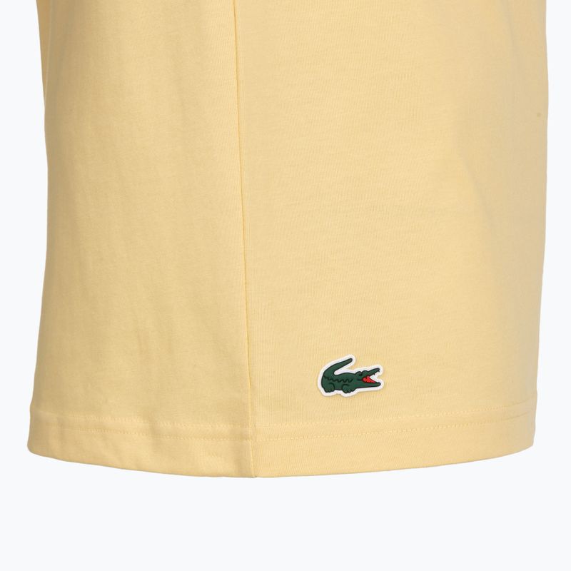 Vyriški marškinėliai + kepurė Lacoste TH1044 soya/white 4