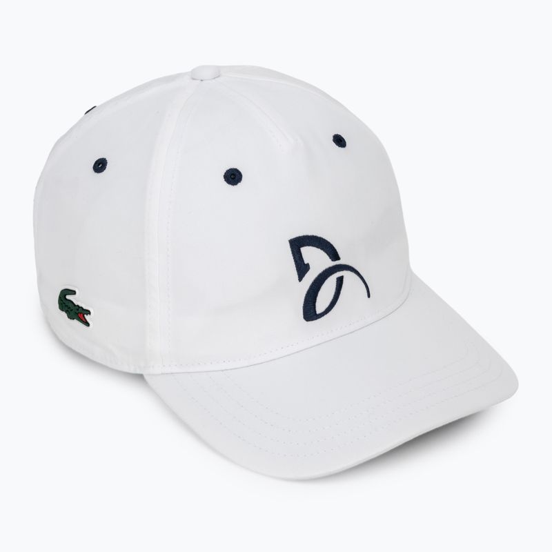 Vyriški marškinėliai + kepurė Lacoste TH1044 soya/white 6