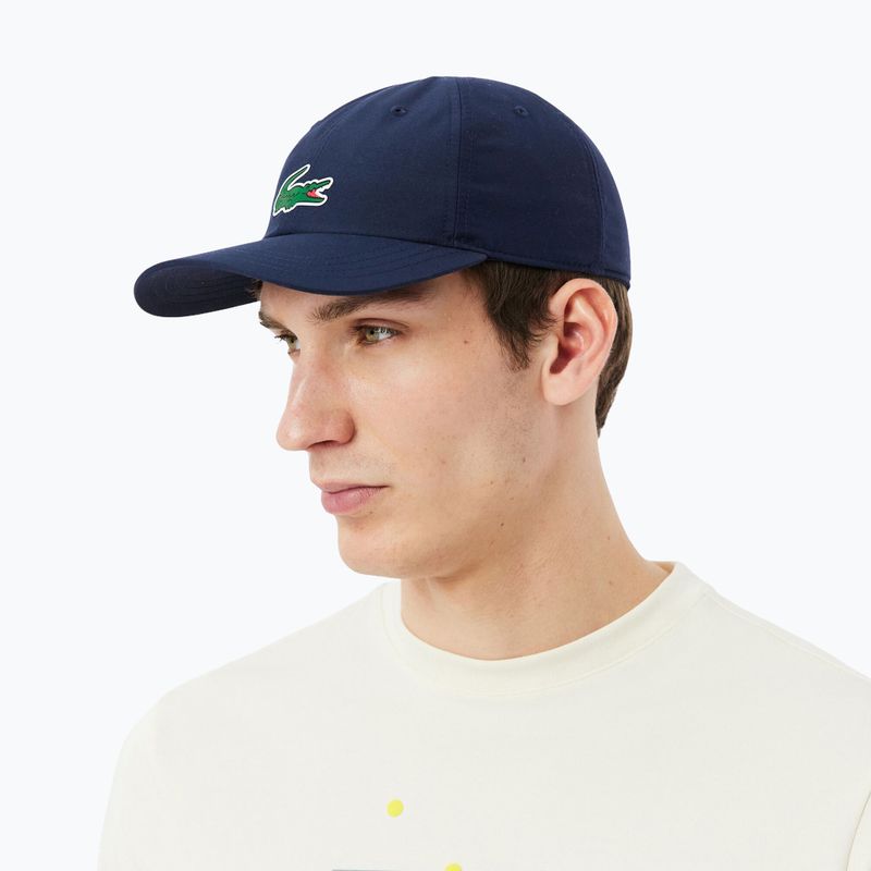 Kepurė su snapeliu Lacoste RK2450 navy blue
