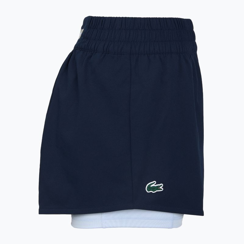 Moteriški teniso šortai Lacoste GF9972 navy blue/phoenix blue 3