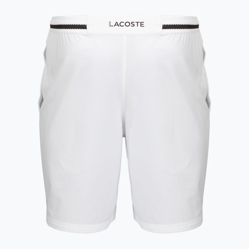 Vyriški teniso šortai Lacoste X Novak Djokovic GH7413 white/buffalo 2