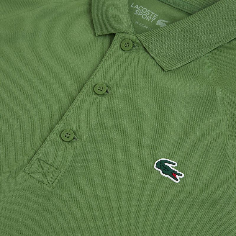 Vyriški teniso polo marškinėliai Lacoste Polo DH3201 lambʼs lettuce 3