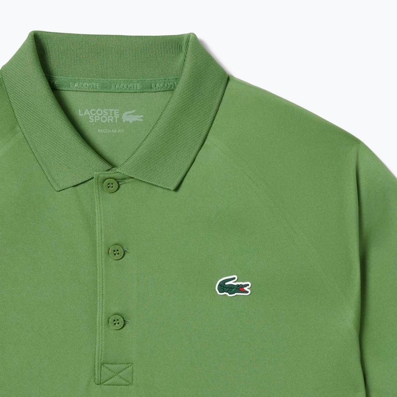 Vyriški teniso polo marškinėliai Lacoste Polo DH3201 lambʼs lettuce 2
