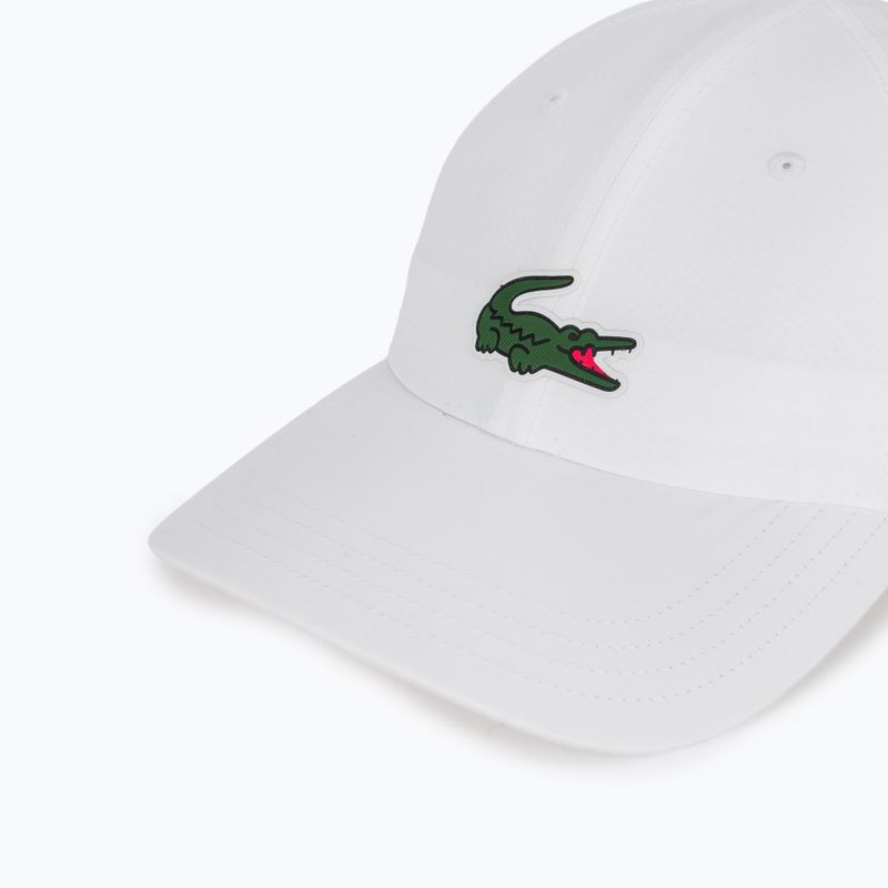 Kepurė su snapeliu Lacoste RK2450 white 3