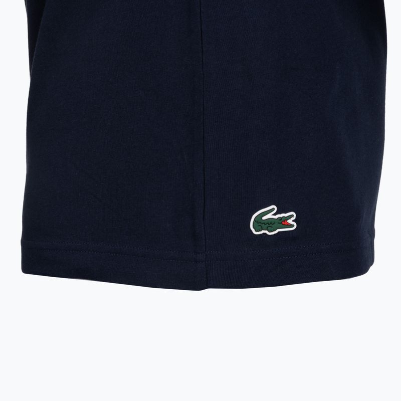 Vyriški marškinėliai + kepurė Lacoste TH1044 navy blue/white 4