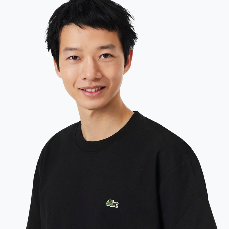 Vyriški marškinėliai Lacoste TH0876 black 4