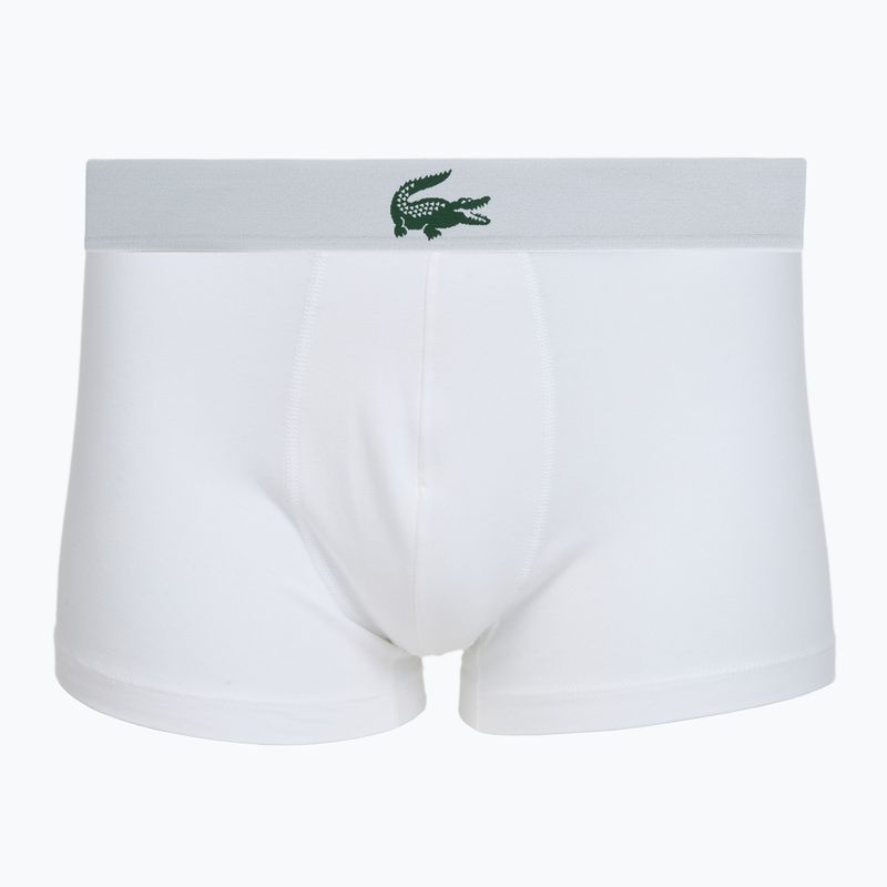 Vyriškos trumpikės Lacoste 5H5441 3 pack white/green/black 2