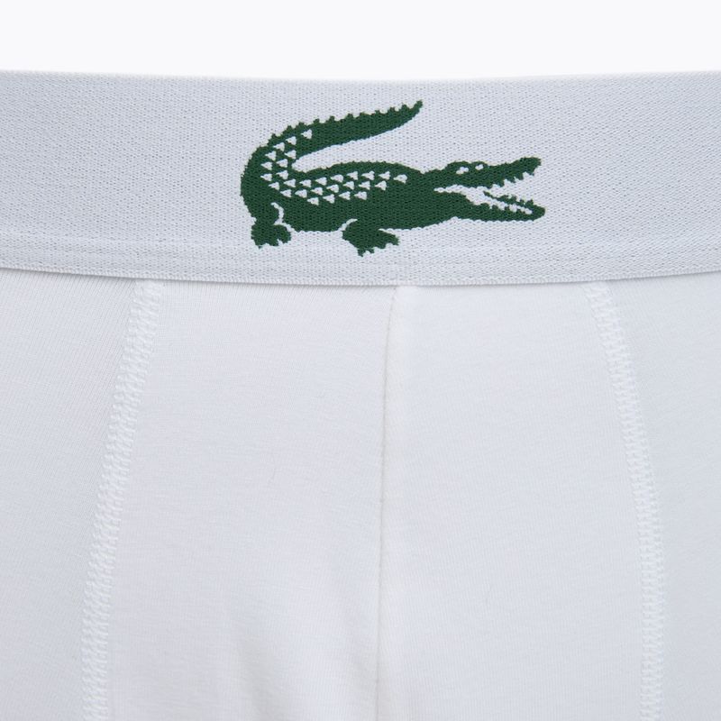 Vyriškos trumpikės Lacoste 5H5441 3 pack white/green/black 6