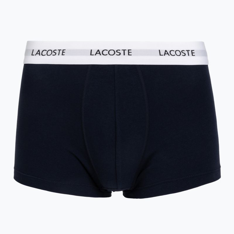 Vyriškos trumpikės Lacoste 5H5150 3 poros turquoise blue/navy blue/navy blue 4