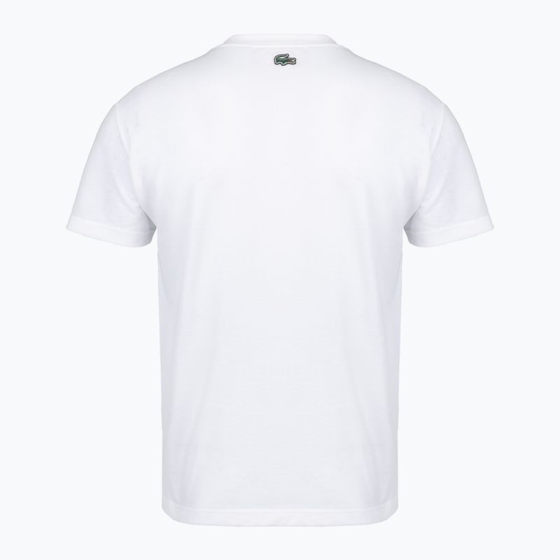 Vyriški marškinėliai Lacoste TH2630 white 2