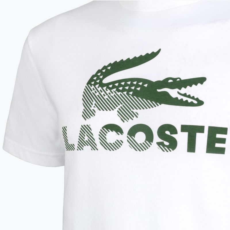 Vyriški marškinėliai Lacoste TH2630 white 3