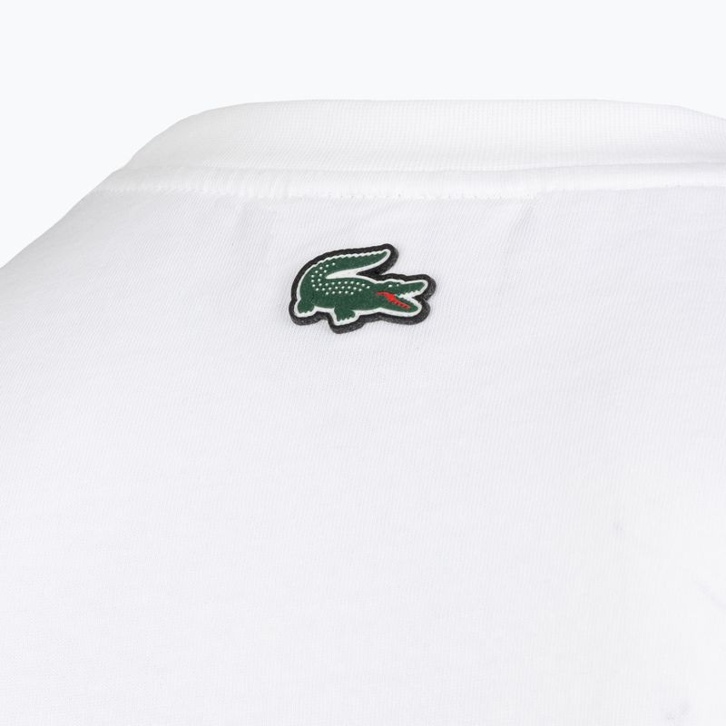 Vyriški marškinėliai Lacoste TH2630 white 4