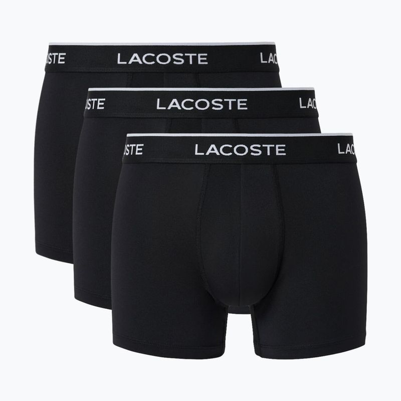 Vyriškos trumpikės Lacoste 5H3202 Microfibra Negro 3 pack black
