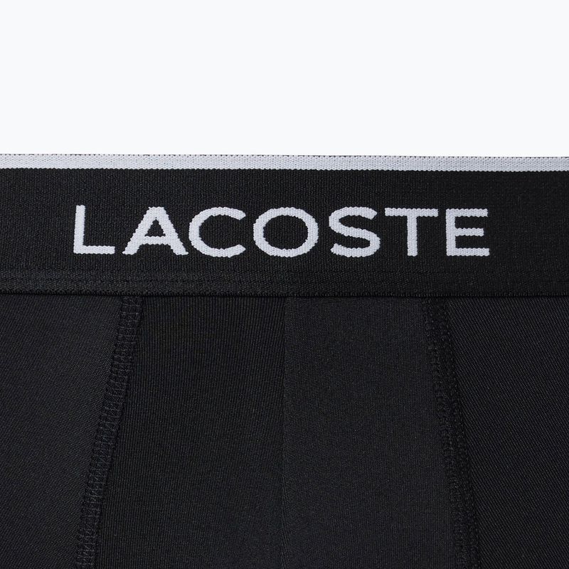 Vyriškos trumpikės Lacoste 5H3202 Microfibra Negro 3 pack black 2