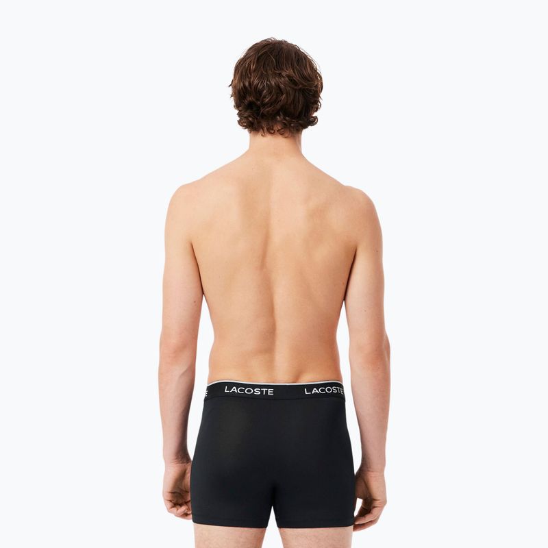 Vyriškos trumpikės Lacoste 5H3202 Microfibra Negro 3 pack black 5