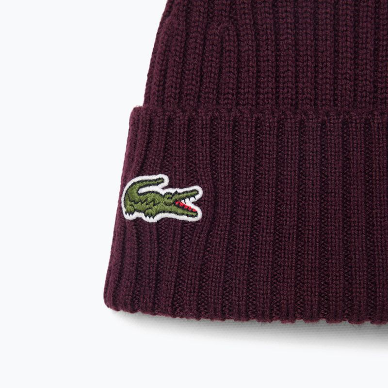 Vyriška žieminė kepurė Lacoste RB0001 oxalis 2