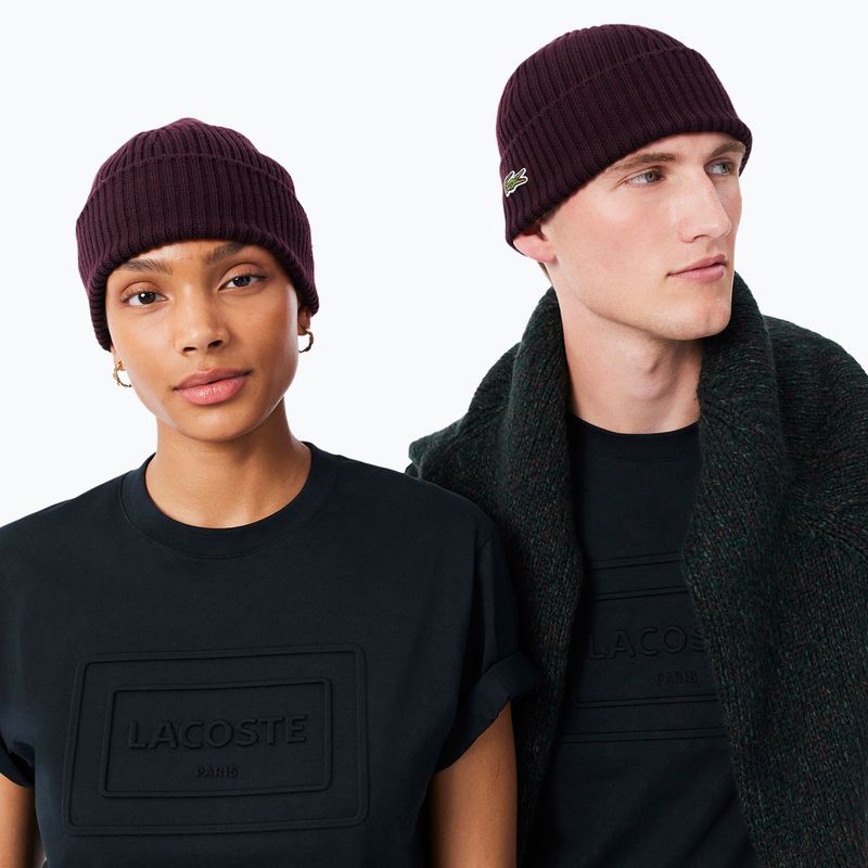 Vyriška žieminė kepurė Lacoste RB0001 oxalis 3