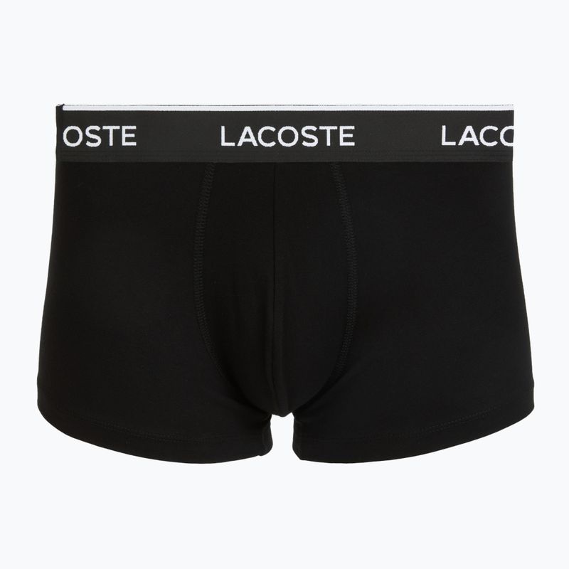 Vyriškos trumpikės Lacoste 5H1300 3 pack black/green 3