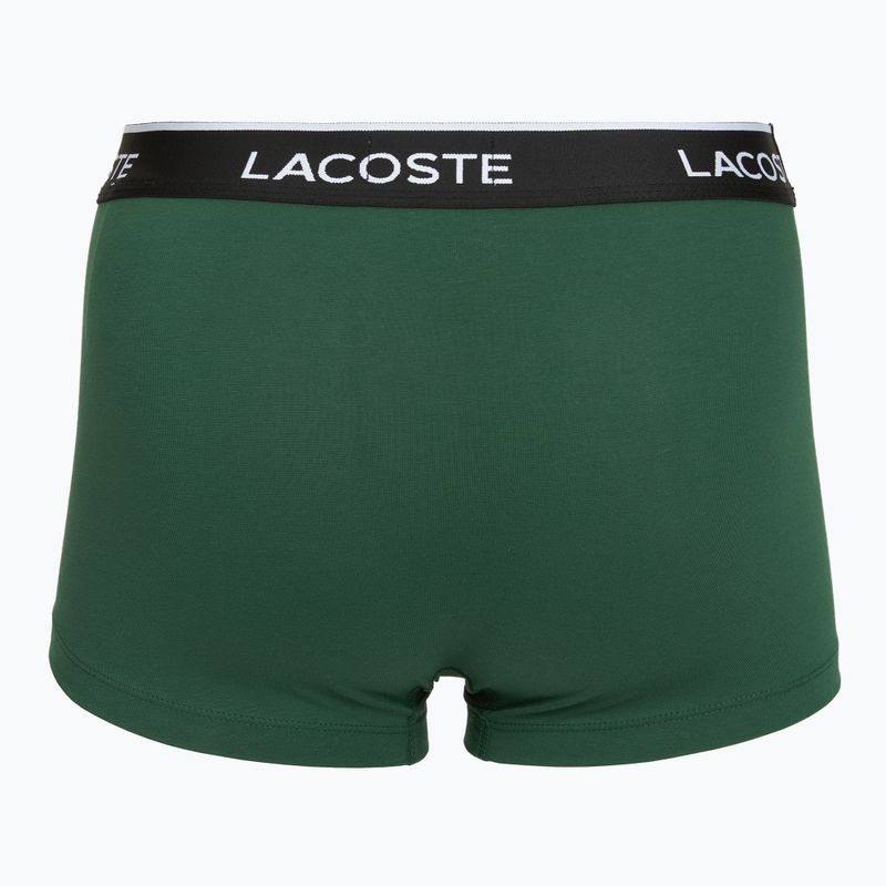 Vyriškos trumpikės Lacoste 5H1300 3 pack black/green 4