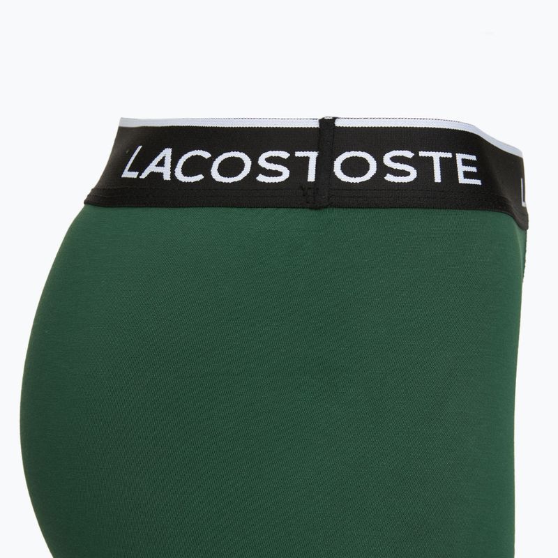 Vyriškos trumpikės Lacoste 5H1300 3 pack black/green 5