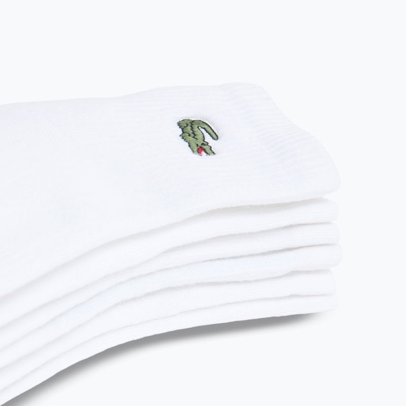 Kojinės Lacoste RA9182 Ankle 3-pak white 3