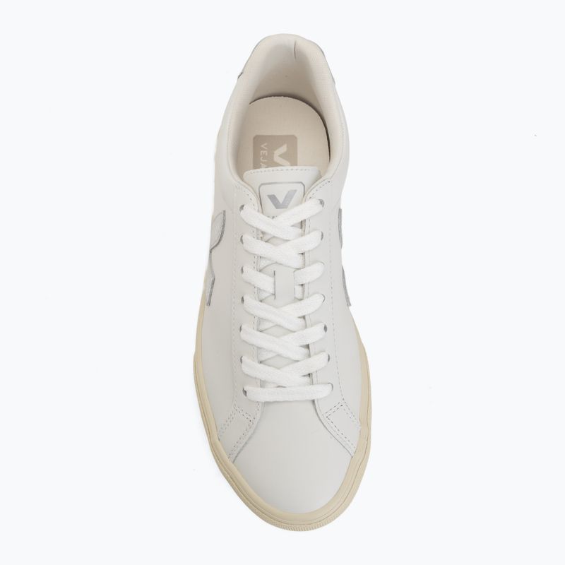 Moteriški batai VEJA Esplar Logo Leather extra white/silver 5