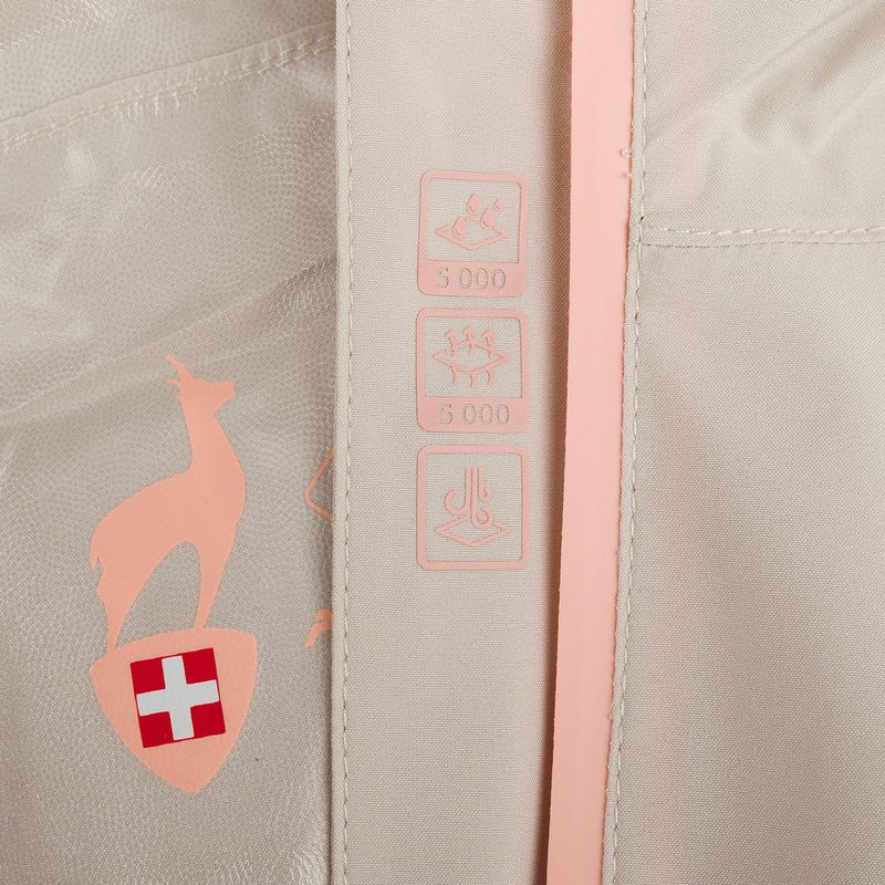 Moteriška softshell striukė Aulp Duffy smėlio spalvos 7