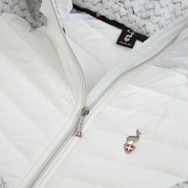 Moteriška hibridinė striukė Aulp Clem Hooded Hybrid white 1 3