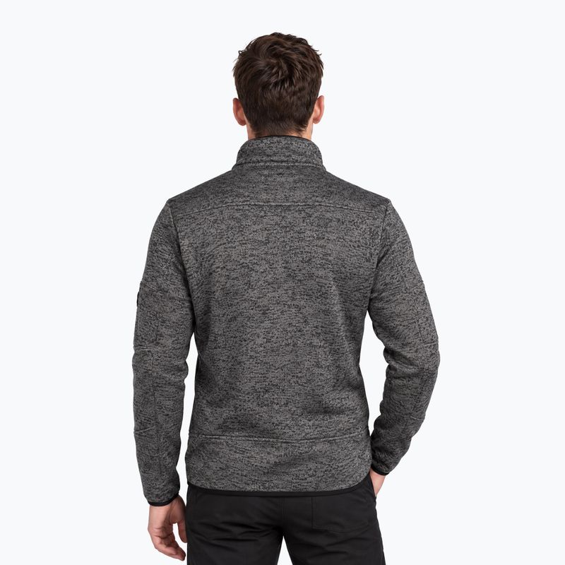 Vyriškas flisinis džemperis Aulp Navoy Melanged Knit anthracite 1 2