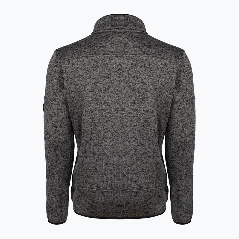 Vyriškas flisinis džemperis Aulp Navoy Melanged Knit anthracite 1 4