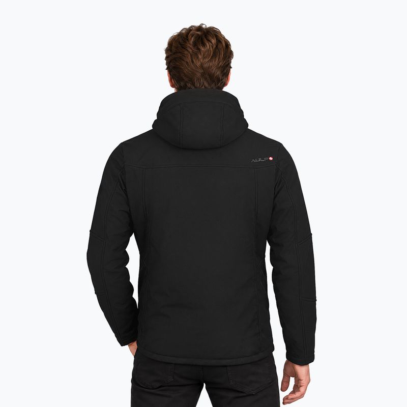 Vyriška softshell striukė Aulp Nemev Softshell black 1 2