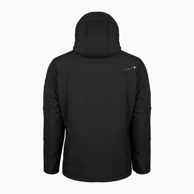 Vyriška softshell striukė Aulp Nemev Softshell black 1 4