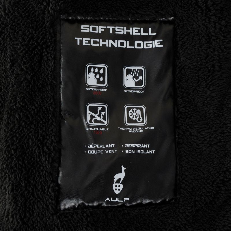 Vyriška softshell striukė Aulp Nemev Softshell black 1 11