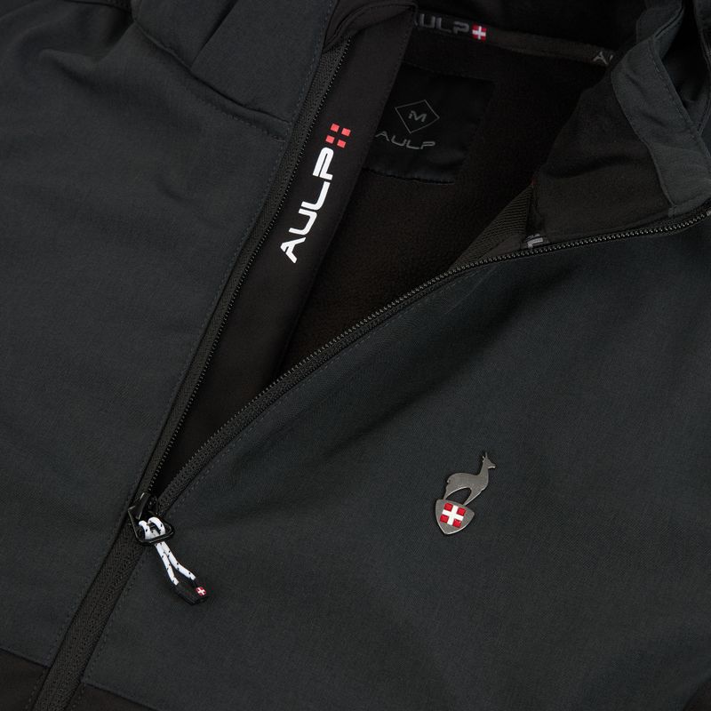 Vyriška softshell striukė Aulp Tiago Softshell anthracite melange 1 3