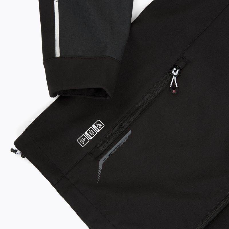 Vyriška softshell striukė Aulp Tiago Softshell anthracite melange 1 4