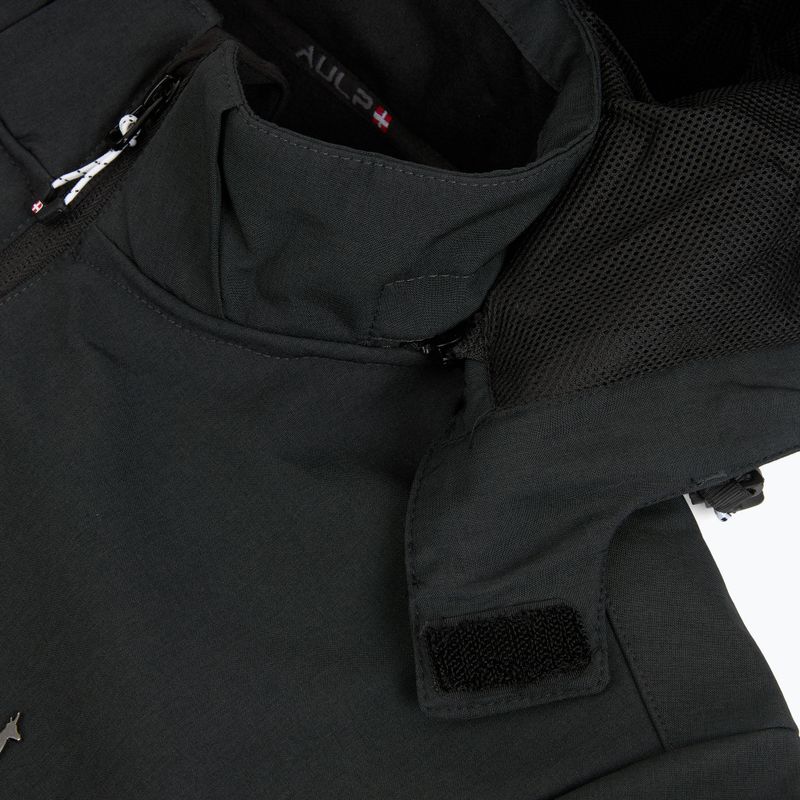 Vyriška softshell striukė Aulp Tiago Softshell anthracite melange 1 5