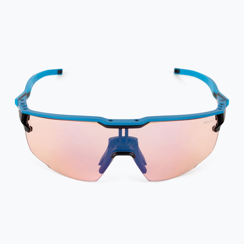 Julbo Ultimate Reactiv 1-3 High Contrast matiniai mėlyni/juodi dviratininkų akiniai 3