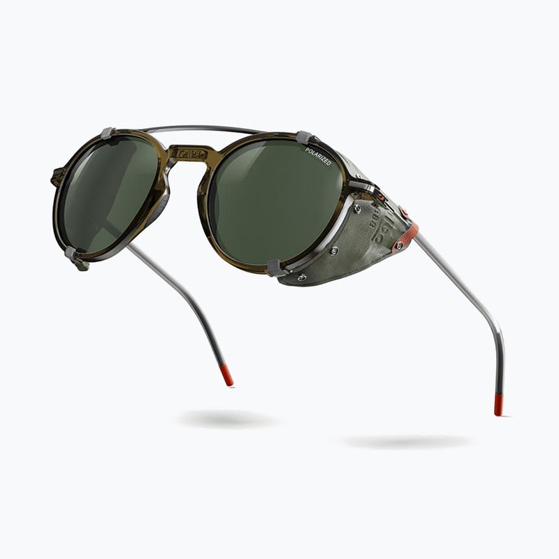 Akiniai nuo saulės Julbo Legacy Polarized translucent brown/khaki/orange 5