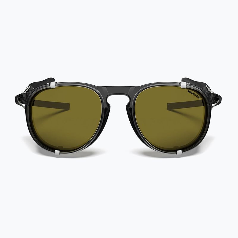 Akiniai nuo saulės Julbo Millenium Reactiv Polarized shiny translucent black/black/white 4
